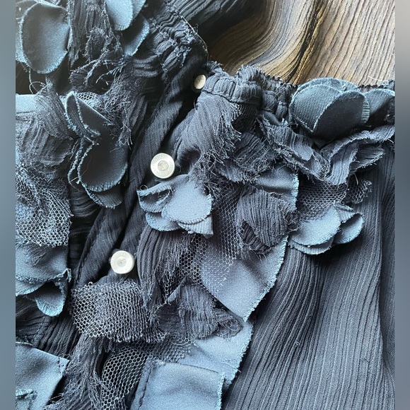 ABERCROMBIE & FITCH women’s short sleeve chemise blouse - Picture 3 of 7